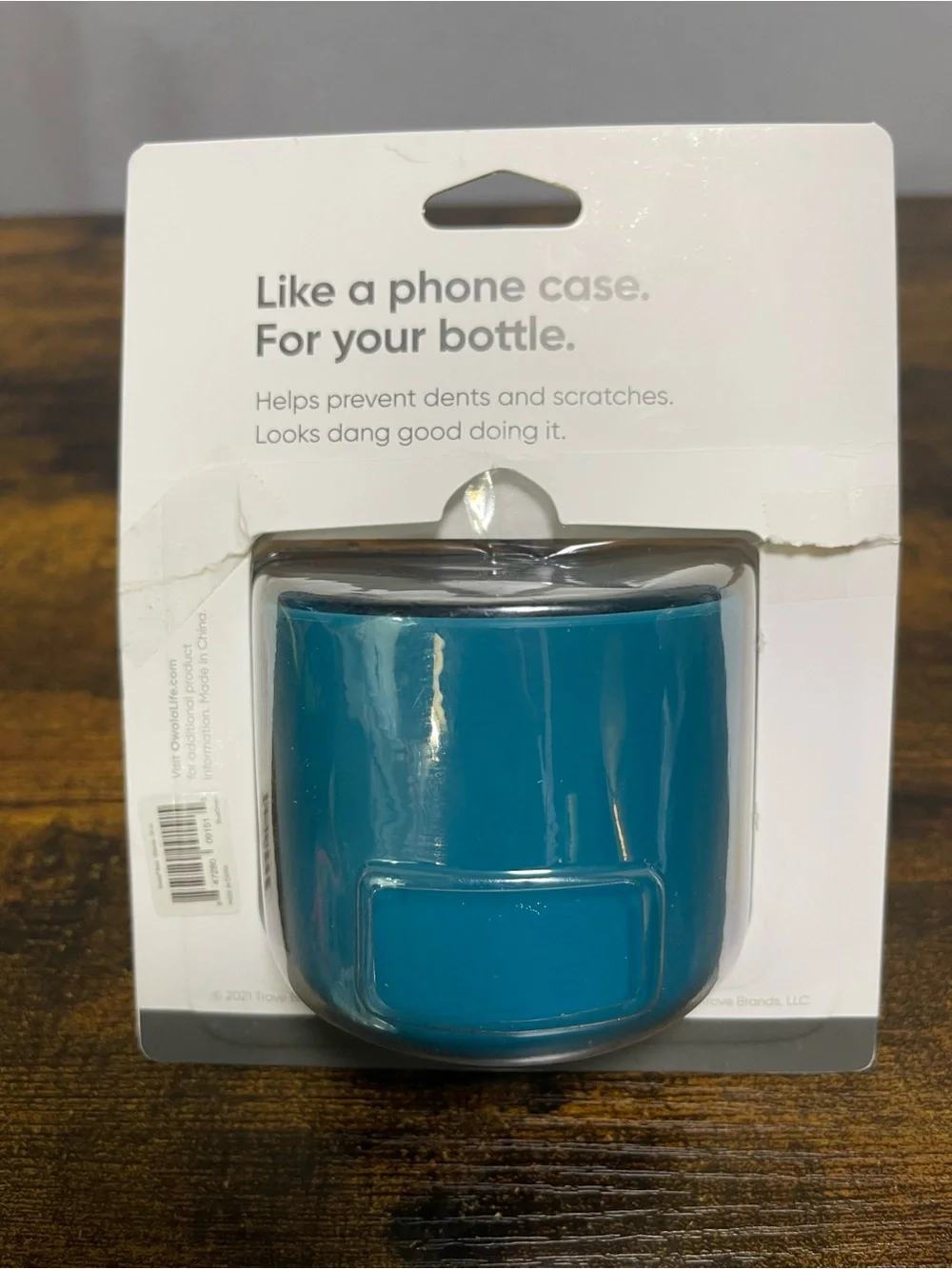 Owala Teal Silicone Bottle Boot - Non-Slip Protective Base